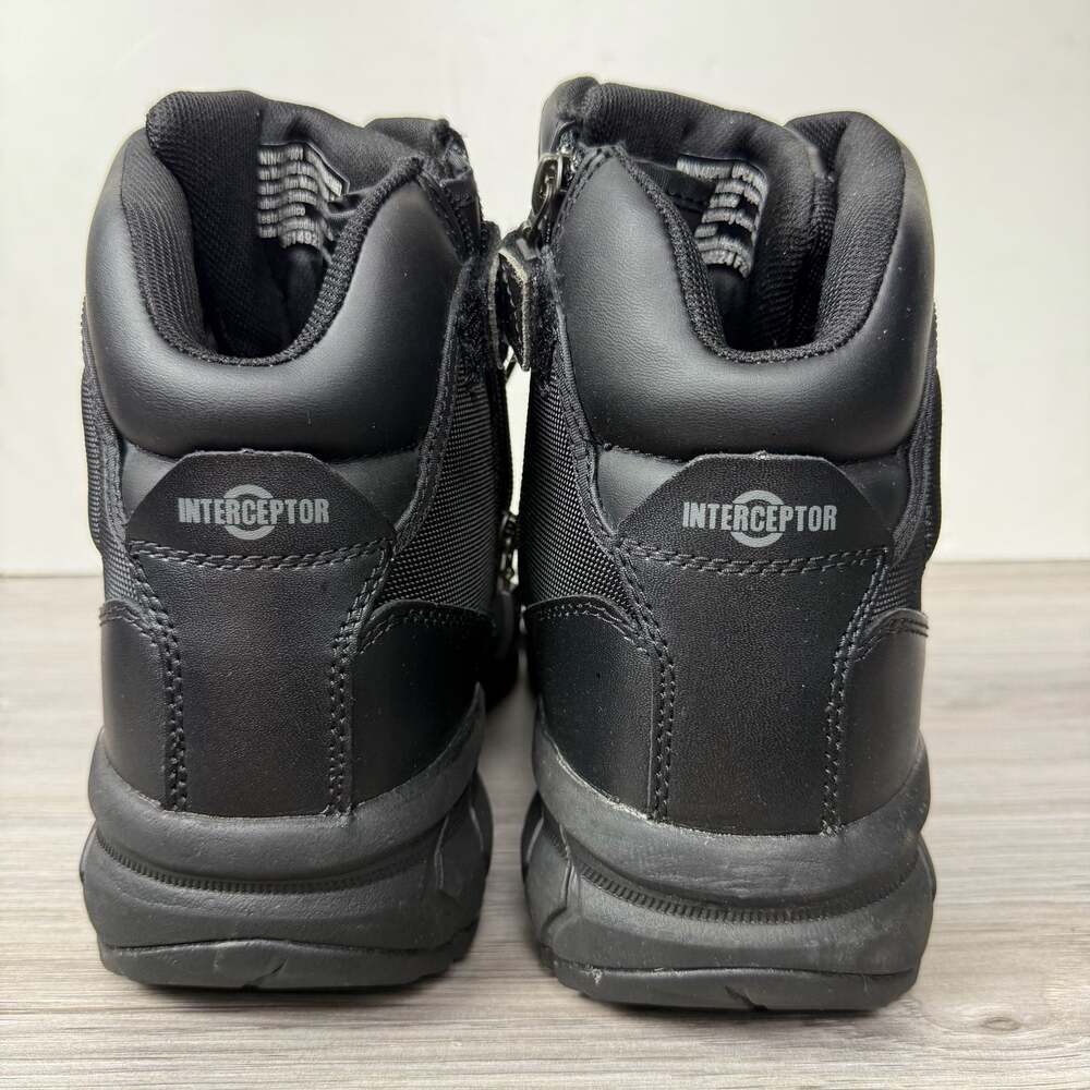 Interceptor Men's Guard Zippered 6" Soft Toe Tactical Boots Sz 11 - Picture 8 of 13